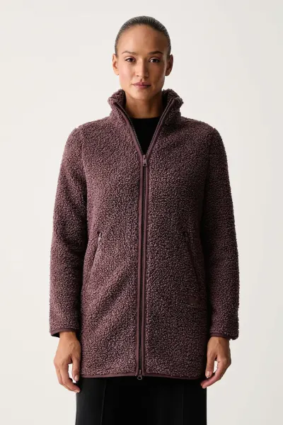 Jack Wolfskin  hanorac cu fermoar pentru femei HIGH CURL