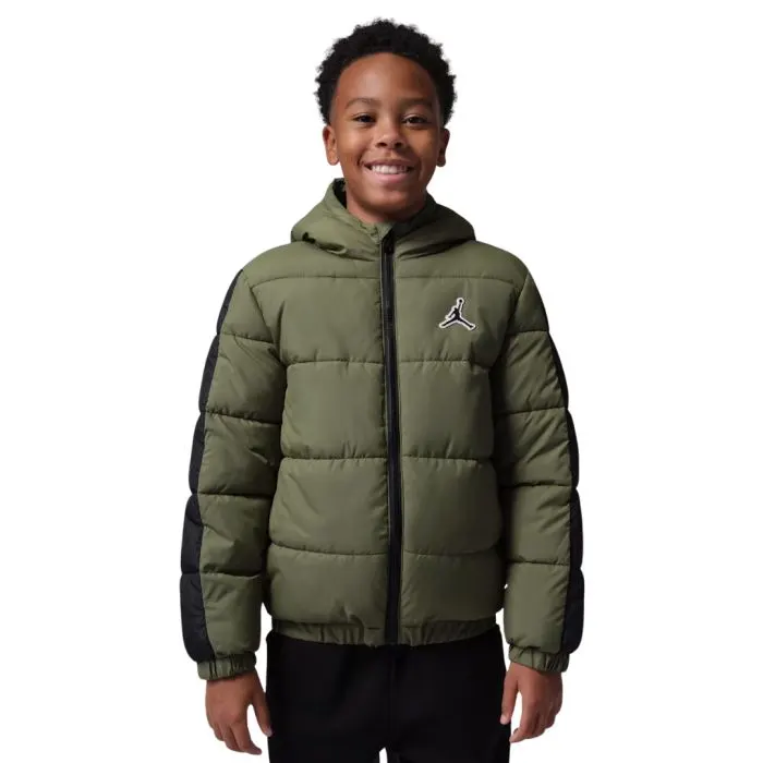 JDB COLOR BLOCK PUFFER JACKET 95F977-E6F