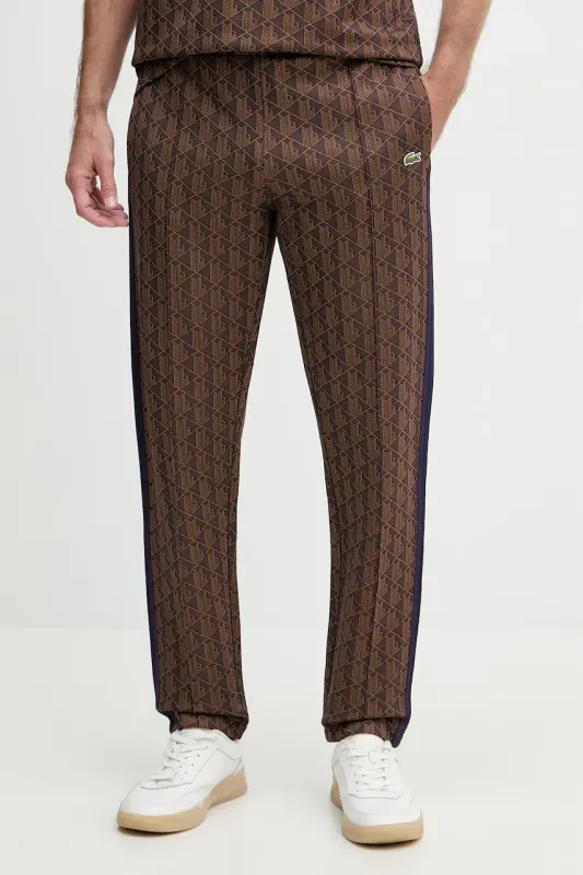 Lacoste  pantaloni de trening bărbați cu bumbac