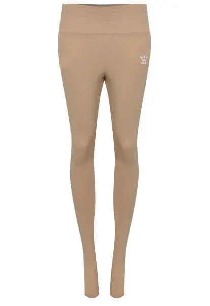 Leggings Dama -  Magbei Beimag Hm1818 - Bej - 93% Bumbac - 7% Elastan - Slim Fit - Destinate Pentru Fitness - Yoga - Jogging - Pilates - Bej