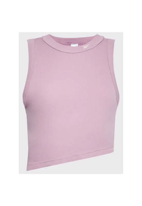 Maieu sport dama -  CL WDE Cropped Rib Tank - fara maneci