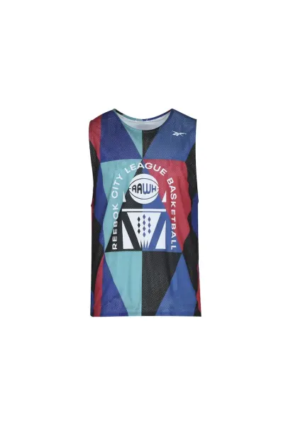 Maiou reversibil baschet barbati  poliester - multicolor -