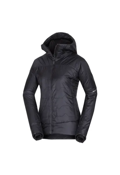 MAKAILA – jacheta de drumetie izolata pentru femei cu PrimaLoft® Eco Black - Negru