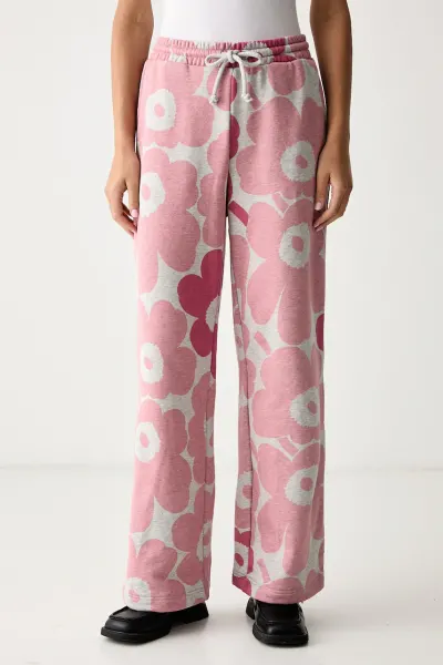 Marimekko  pantaloni de trening pentru femei din bumbac
