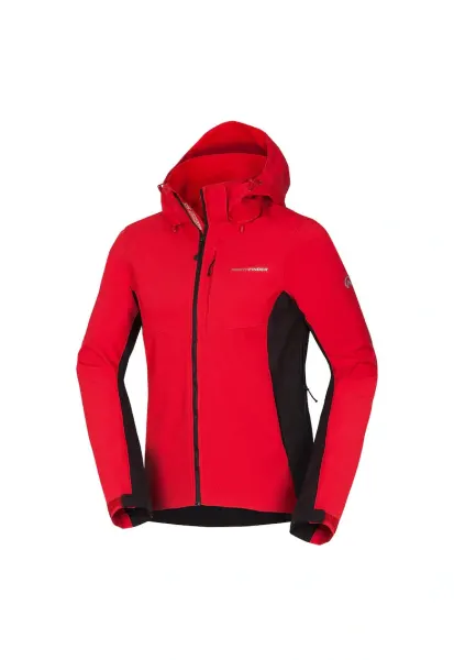 MARQUIS – jacheta de drumetie softshell pentru barbati - Rosu inchis
