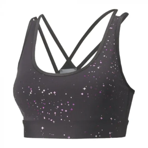 Mid Impact Stardust Crystalline Bra Puma