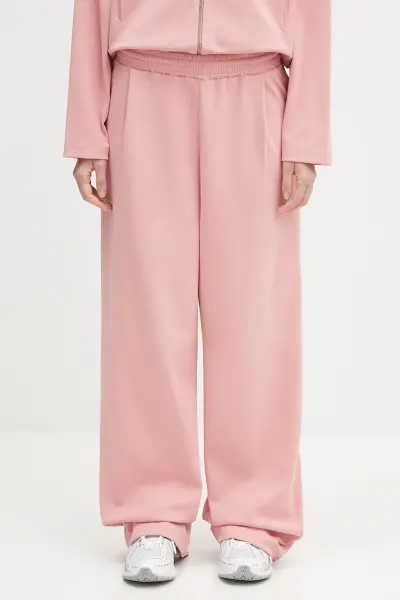 PANGAIA pantaloni de trening DNA Double Jersey Pleated Trousers