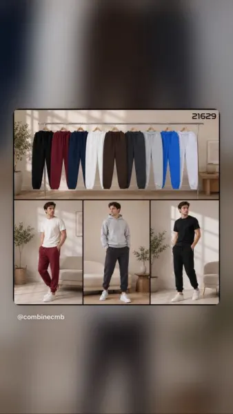 PANTALON UNISEX GROS VATUIT DIN BUMBAC ENGROS