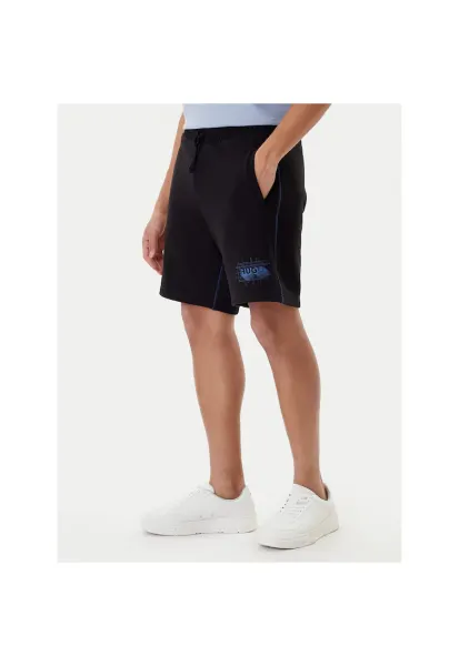 Pantaloni barbati  negru - tip scurti - sport