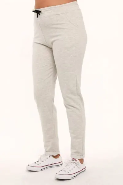 Pantaloni batal, sport-casual, cu manseta si buzunare, cod 464-2, en-gross