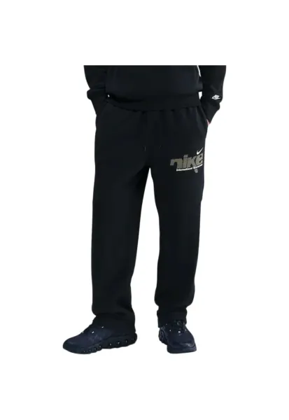 Pantaloni  Club Bungee Swoosh Sport 51776 - Negru