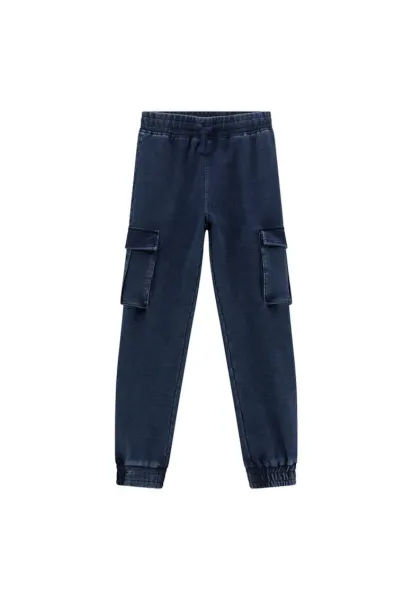 Pantaloni copii -  joggere - bleumarin -