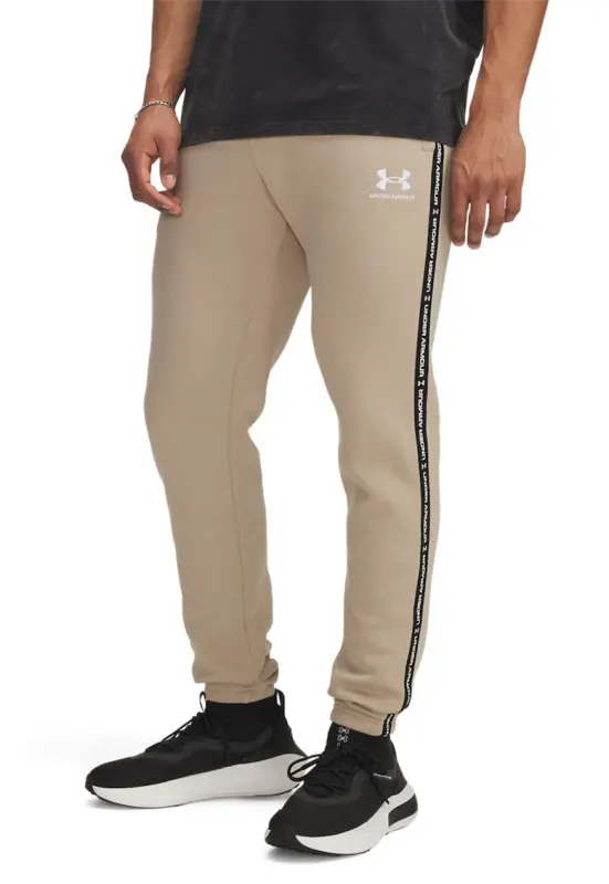 Pantaloni cu snur pentru fitness Icon - Maro nisip