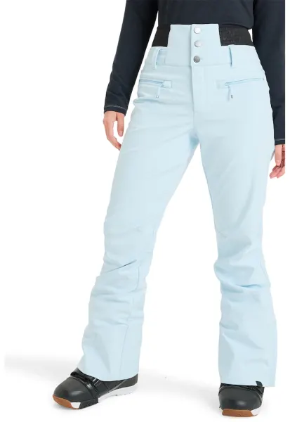 Pantaloni cu talie inalta pentru ski Rising - Albastru pastel