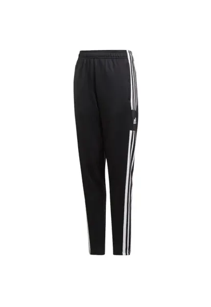 Pantaloni de fotbal pentru copii -  Alb/Negru -