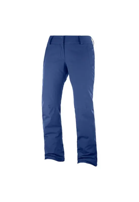 Pantaloni de schi cu detaliu logo - Bleumarin