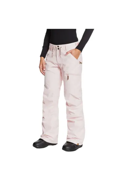 Pantaloni de schi dama - Poliester - Roz - Roz
