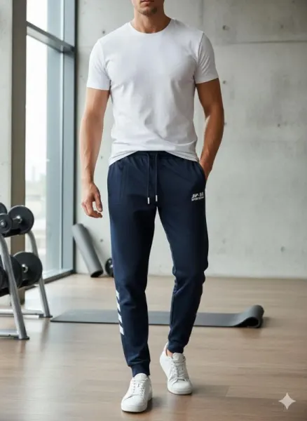 Pantaloni de trening barbat ,culoare bleumarin