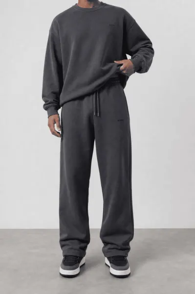 Pantaloni de trening barbati, Gri Inchis, Engros