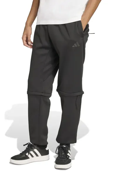 Pantaloni de trening convertibili cu partea inferioara detasabila - Negru