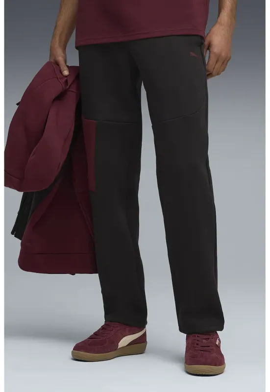 Pantaloni de trening cu banda elastica in talie - Negru