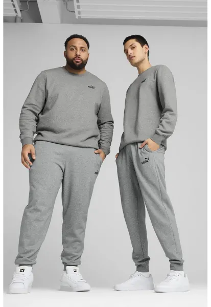 Pantaloni de trening cu buzunare laterale ESS No.1 - Gri melange