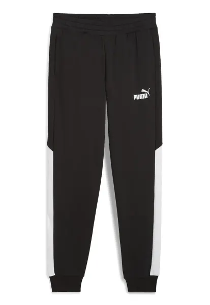 PAntaloni de trening cu buzunare laterale Power - Negru/Alb optic