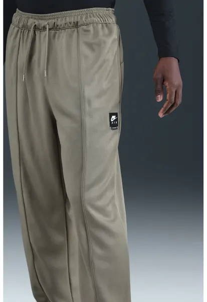 Pantaloni de trening cu croiala dreapta si snur de ajustare Air - Gri