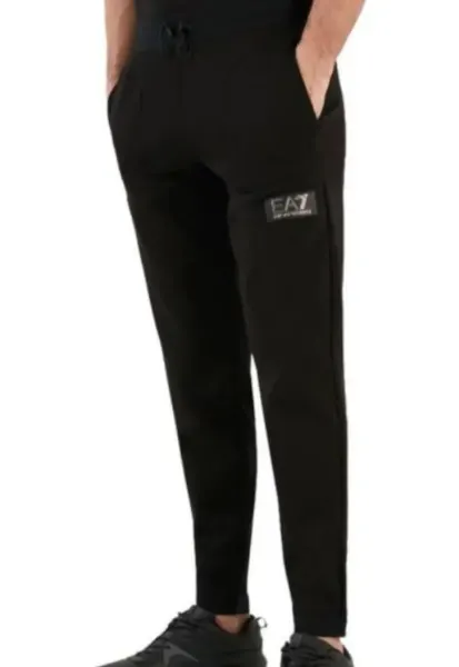 Pantaloni de trening cu detaliu logo -