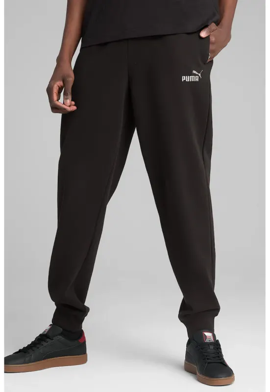 Pantaloni de trening cu detaliu logo ESS 2 - Negru