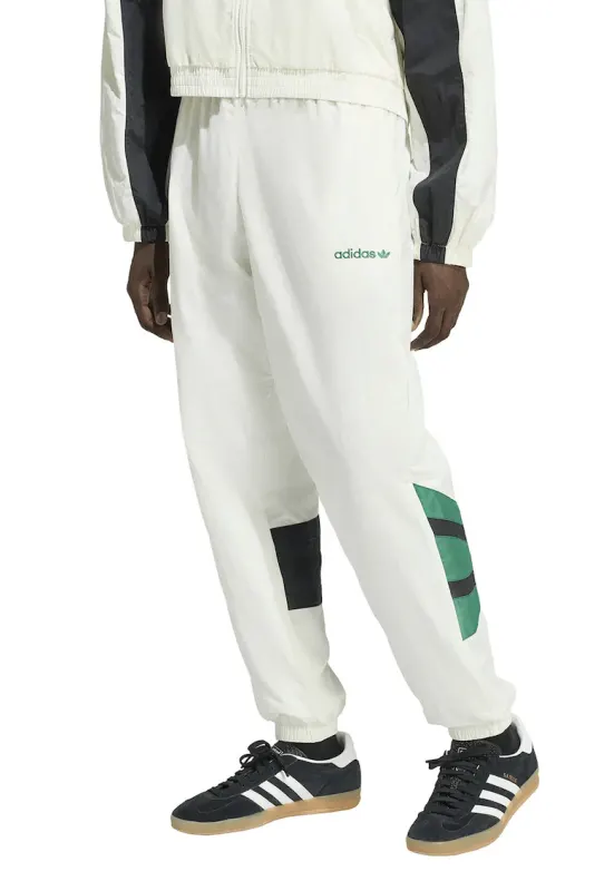 Pantaloni de trening cu logo brodat Santiago - Rosu/Alb/Negru