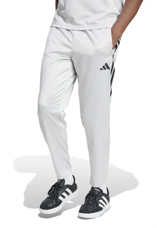 Pantaloni de trening cu logo si buzunare laterale - Negru/Gri deschis