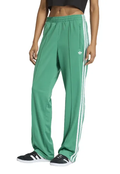 Pantaloni de trening cu slituri cu fermoar Firebird - Alb/Verde