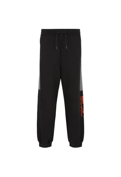 Pantaloni de trening cu snur - Negru