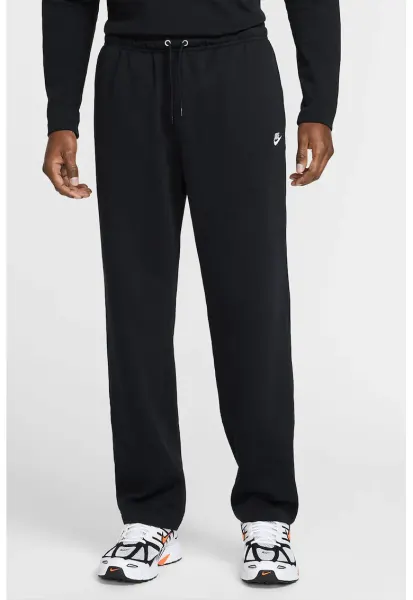 Pantaloni de trening cu snur si buzunare laterale - Alb/Negru