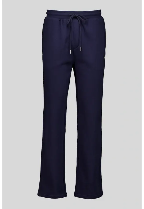 Pantaloni de trening cu snururi de ajustare Premium ESS Relaxed - Bleumarin