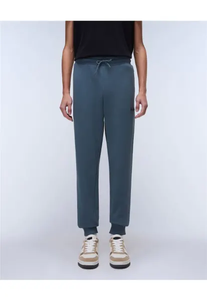 Pantaloni de trening cu talie ajustabila Gori - Gri albastrui