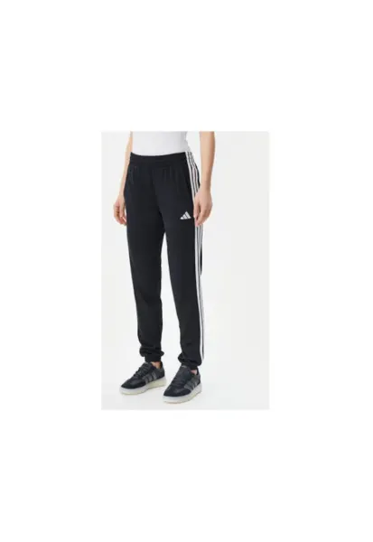 Pantaloni de trening cu talie elastica si imprimeu logo