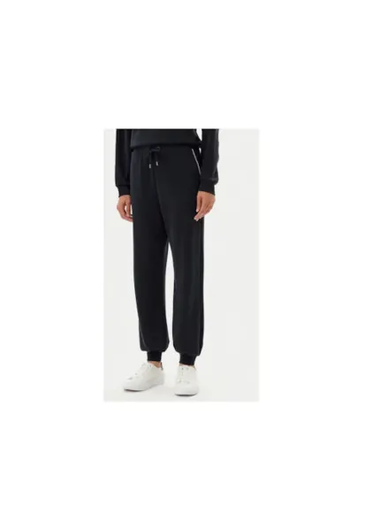 Pantaloni de trening dama  Emporio Armani - 7W000143 AF12643 - Modal/Poliester - Negru - Negru