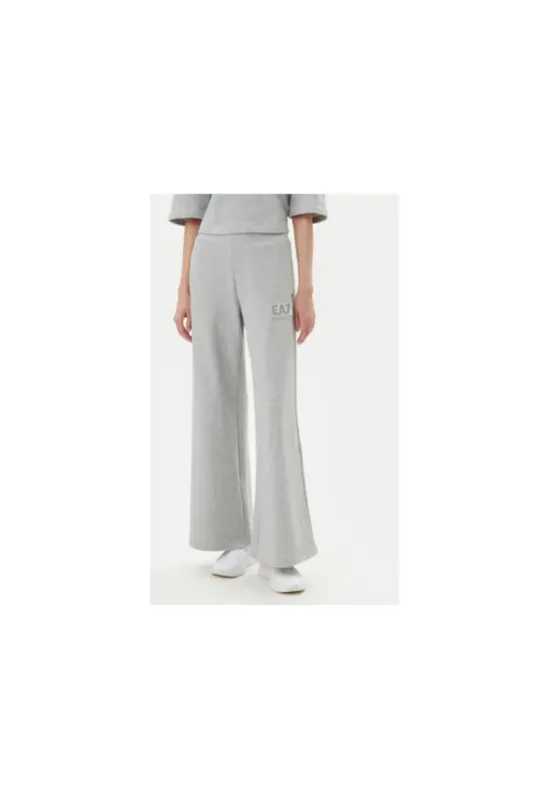 Pantaloni de trening dama Emporio Armani - 7W000179 AF12473 - Bumbac/Poliester - Gri - Gri