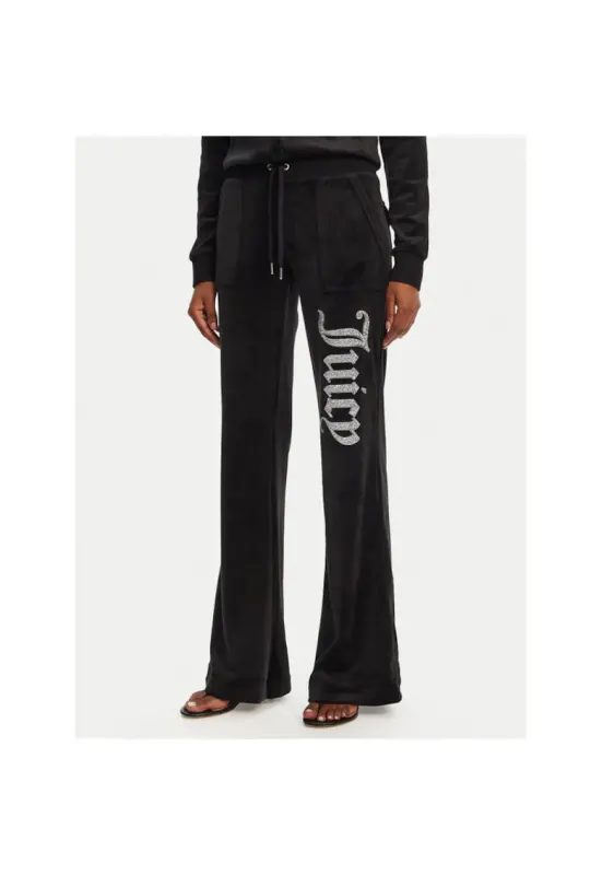 Pantaloni de trening dama  JCBBJ125806 - Poliester/Elastan - Negru - Negru