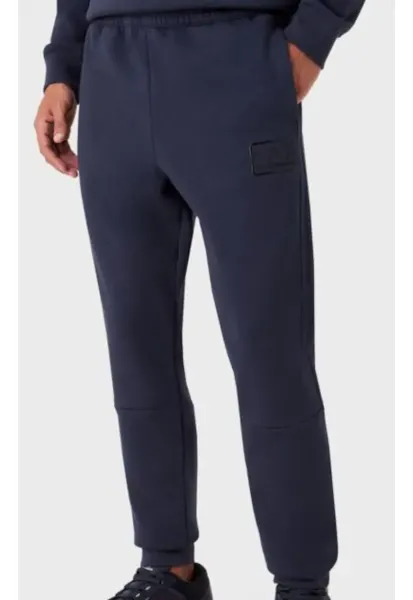 Pantaloni de trening din amestec de bumbac -
