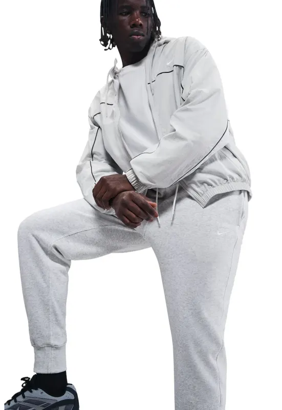 Pantaloni de trening din amestec de bumbac cu logo - Gri antracit
