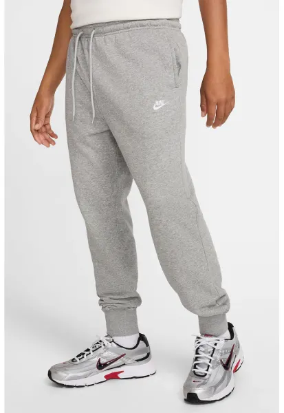 Pantaloni de trening din amestec de bumbac cu logo - Gri melange