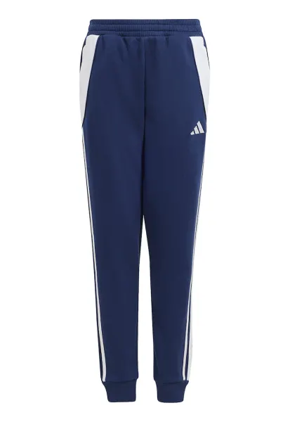 Pantaloni de trening din amestec de bumbac - pentru fotbal - Alb/Albastru royal