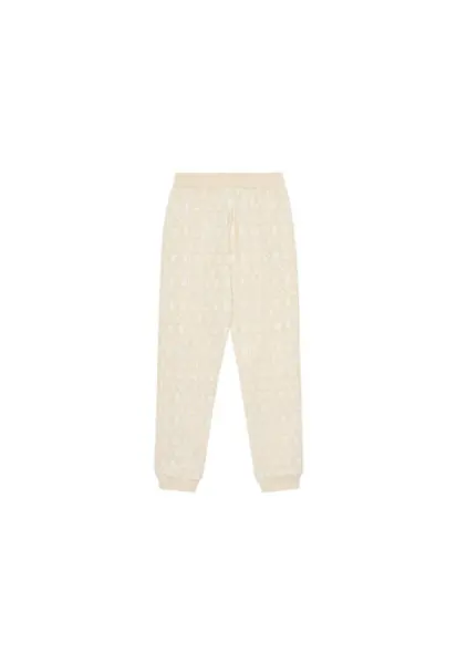 Pantaloni de trening din bumbac cu model logo