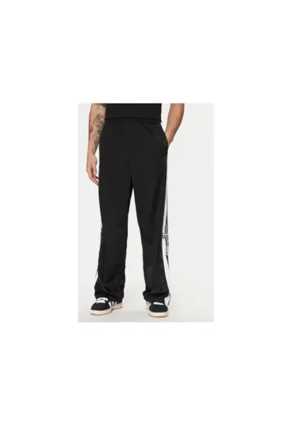 Pantaloni de trening lungi cu logo si buzunare lifestyle