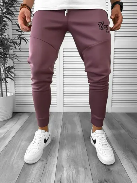 Pantaloni de trening maro 12347 V6-2*