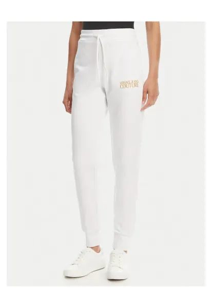 Pantaloni de trening pentru dama alb