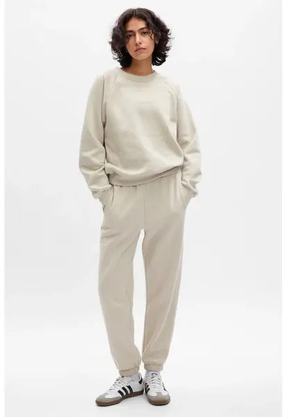 Pantaloni de trening relaxed fit - Maro nisip